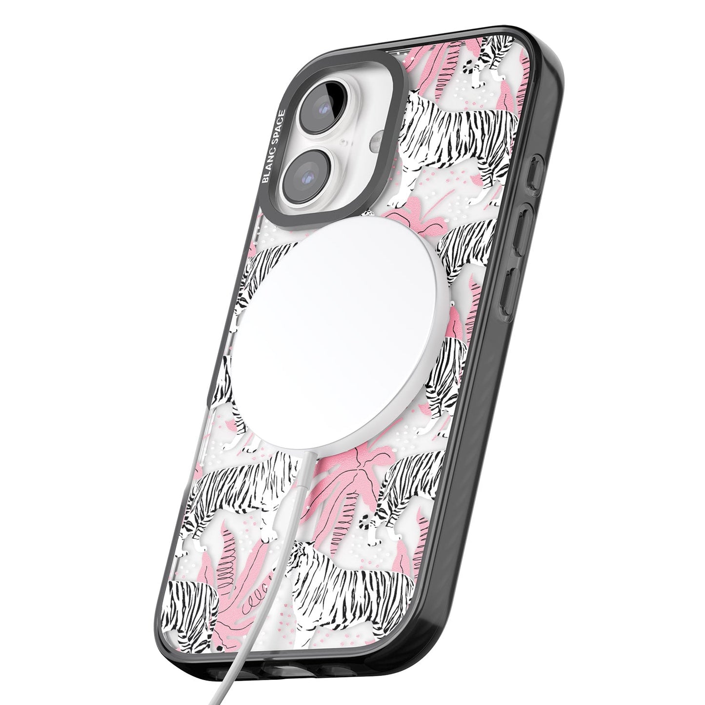 Rosa-weiße tropische Tiger