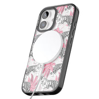 Rosa-weiße tropische Tiger