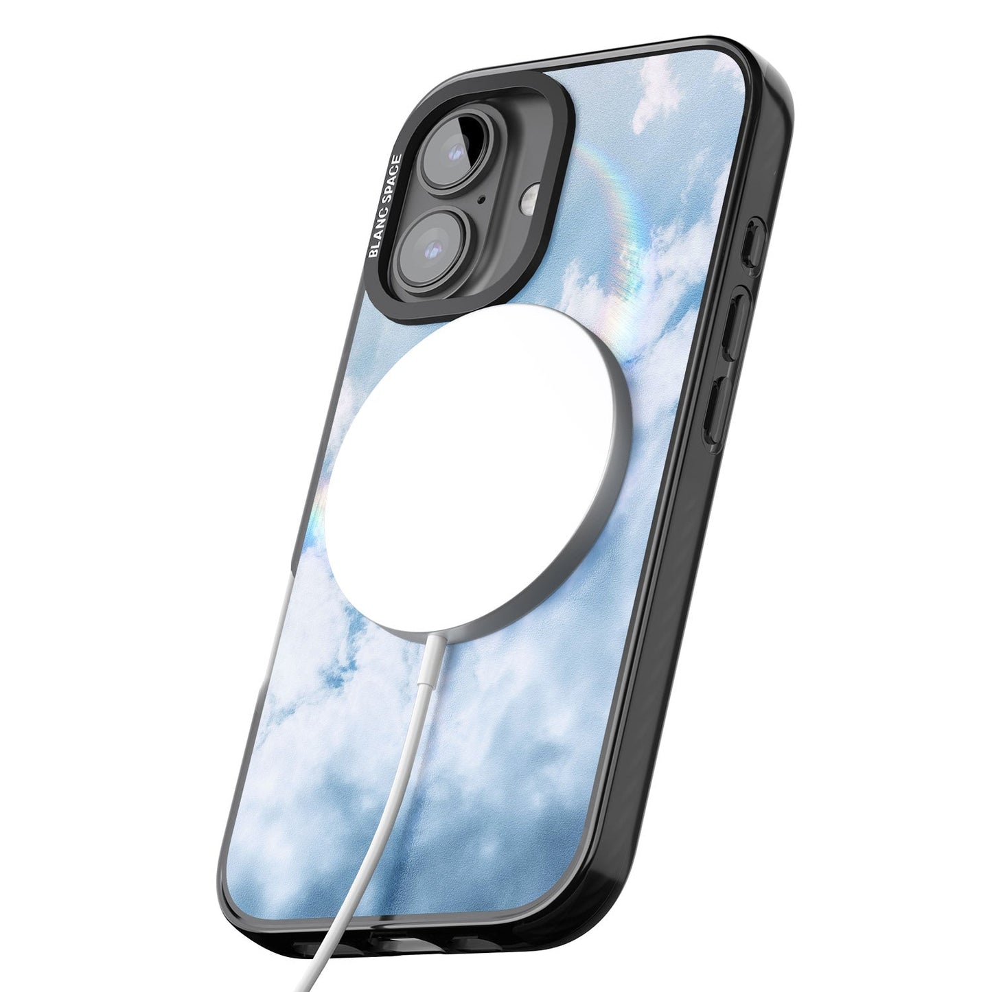 Pastellfarbener Regenbogenhimmel