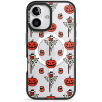 Retro Red Pumpkins & Scarecrows