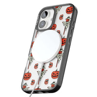 Retro Red Pumpkins & Scarecrows