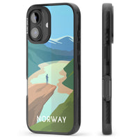 Vintage Travel Poster Norway