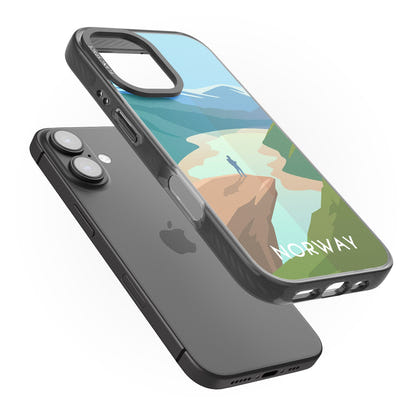 Vintage Travel Poster Norway