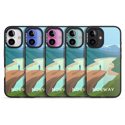 Vintage Travel Poster Norway