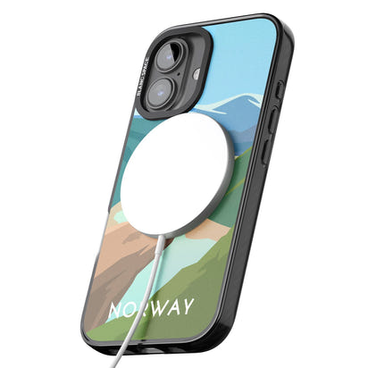 Vintage Travel Poster Norway