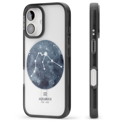 Aquarius Zodiac Blue