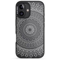 Intricate White Mandala