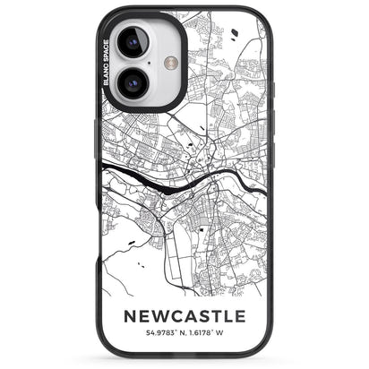 Stadtplan von Newcastle