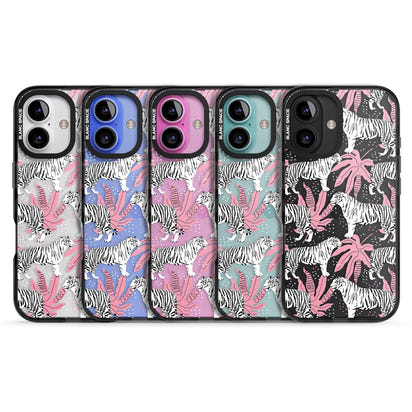 Rosa-weiße tropische Tiger