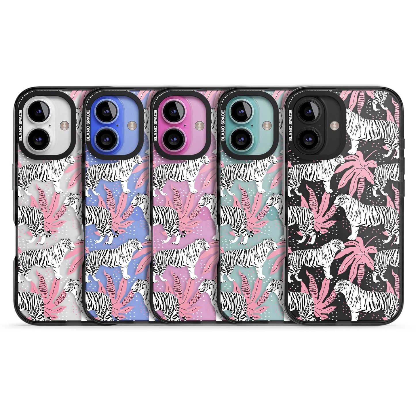 Rosa-weiße tropische Tiger