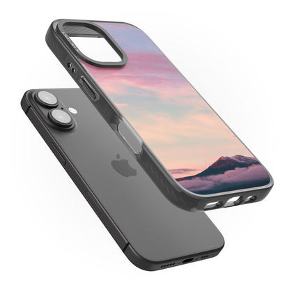 Pastel Mountain Sunset