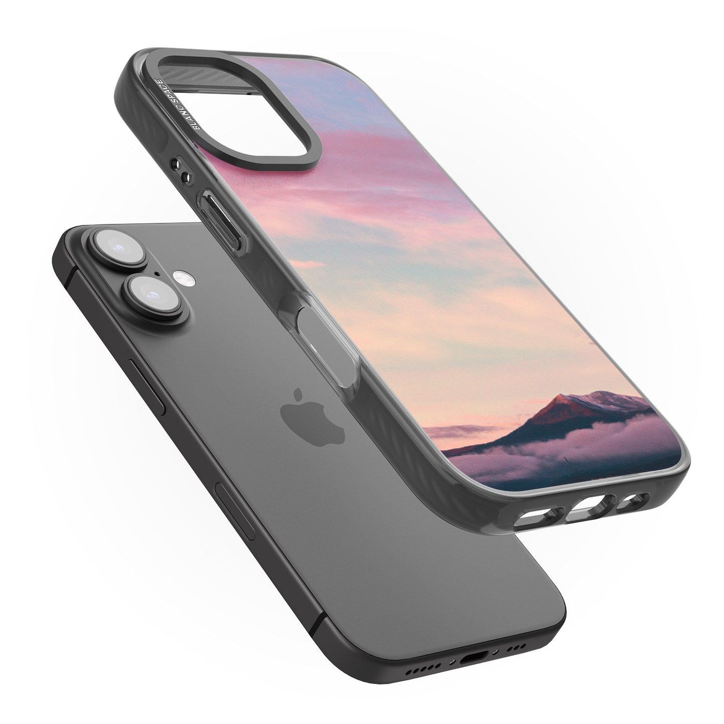 Pastel Mountain Sunset