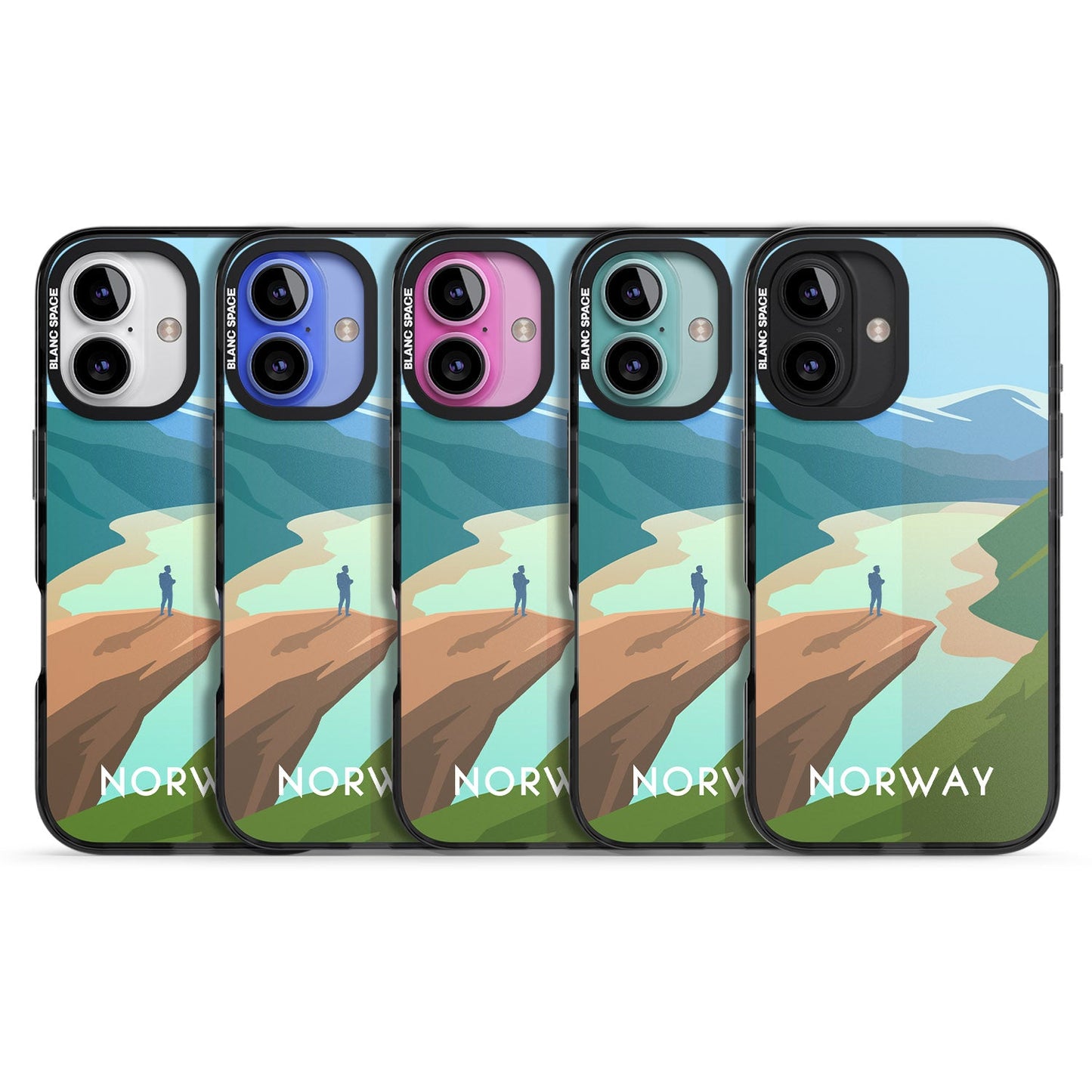 Vintage Travel Poster Norway