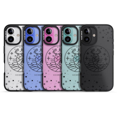 Emblème du Scorpion - Design Cosmique