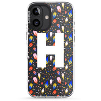 Personalised Abstract Floral Initial