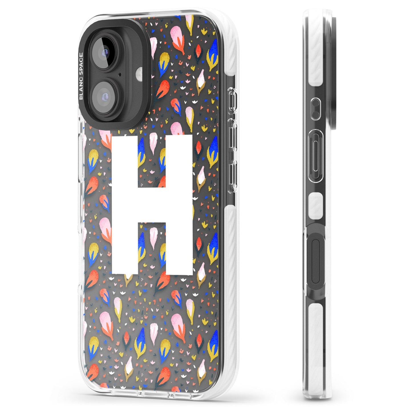 Personalised Abstract Floral Initial