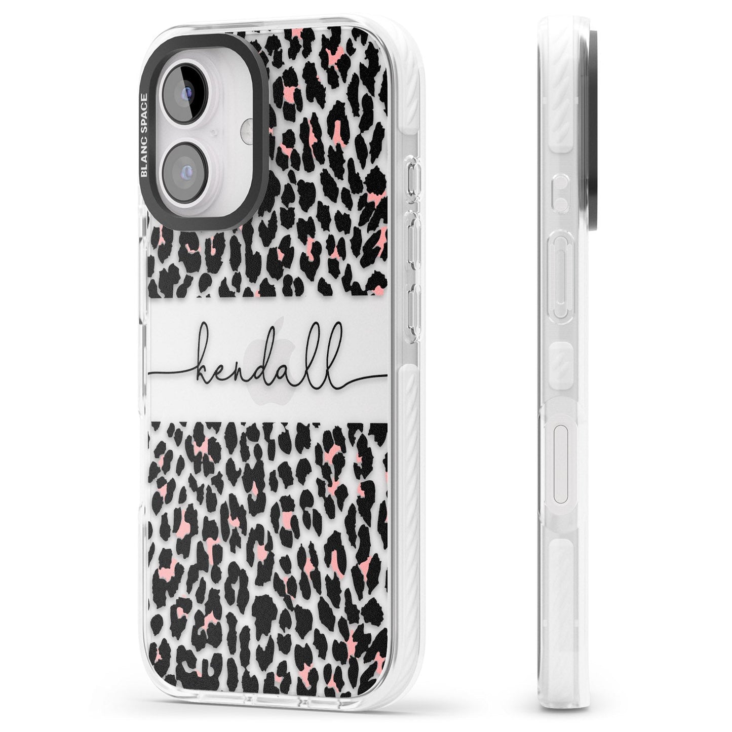 Personalised Cursive Leopard Spots