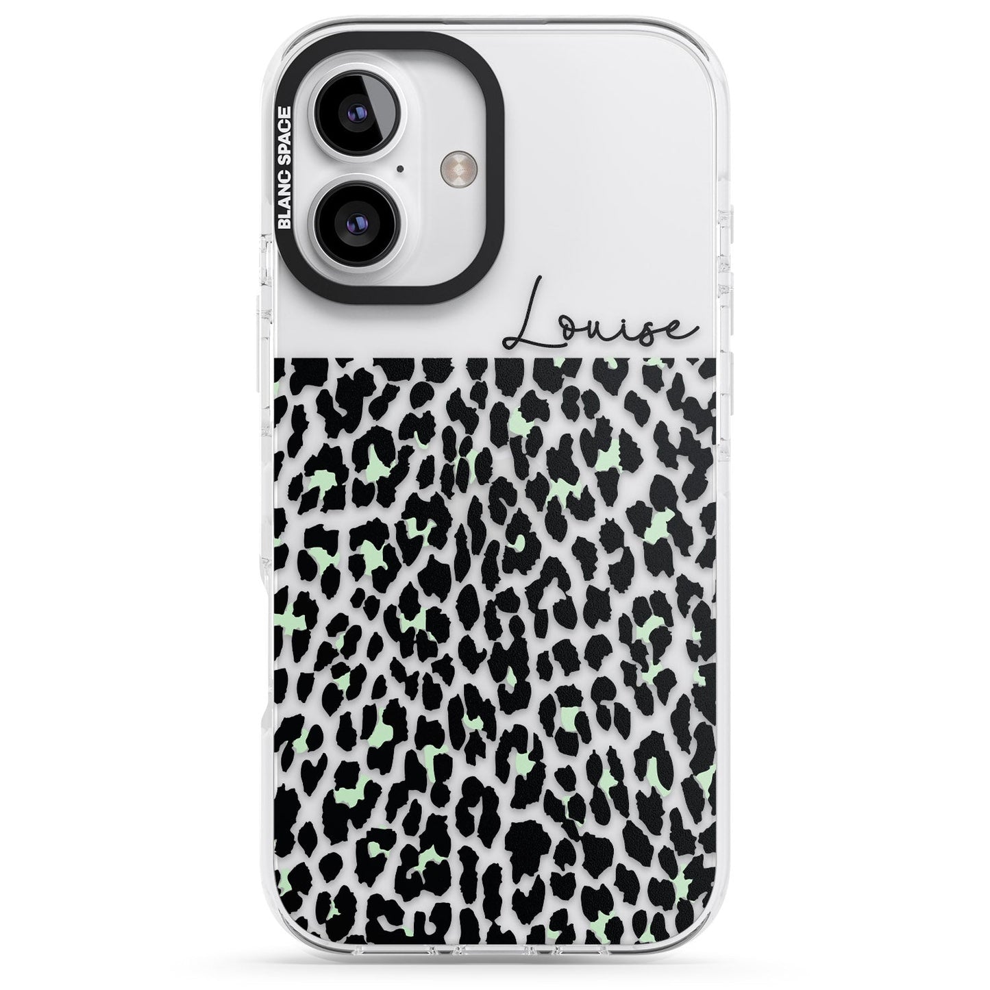 Personalised Seafoam Leopard