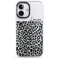 Personalised Seafoam Leopard