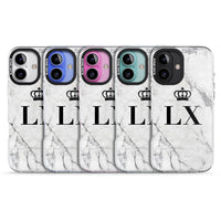 Personalised Initial Crown Marble