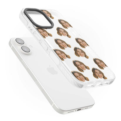 Falling Faces Pattern