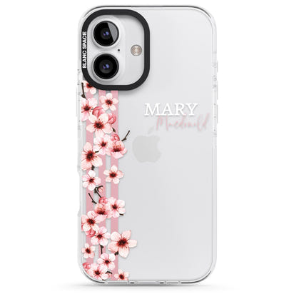 Personalisierte Kirschblütenstreifen