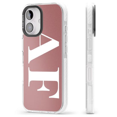 Personalised White & Rose Letters