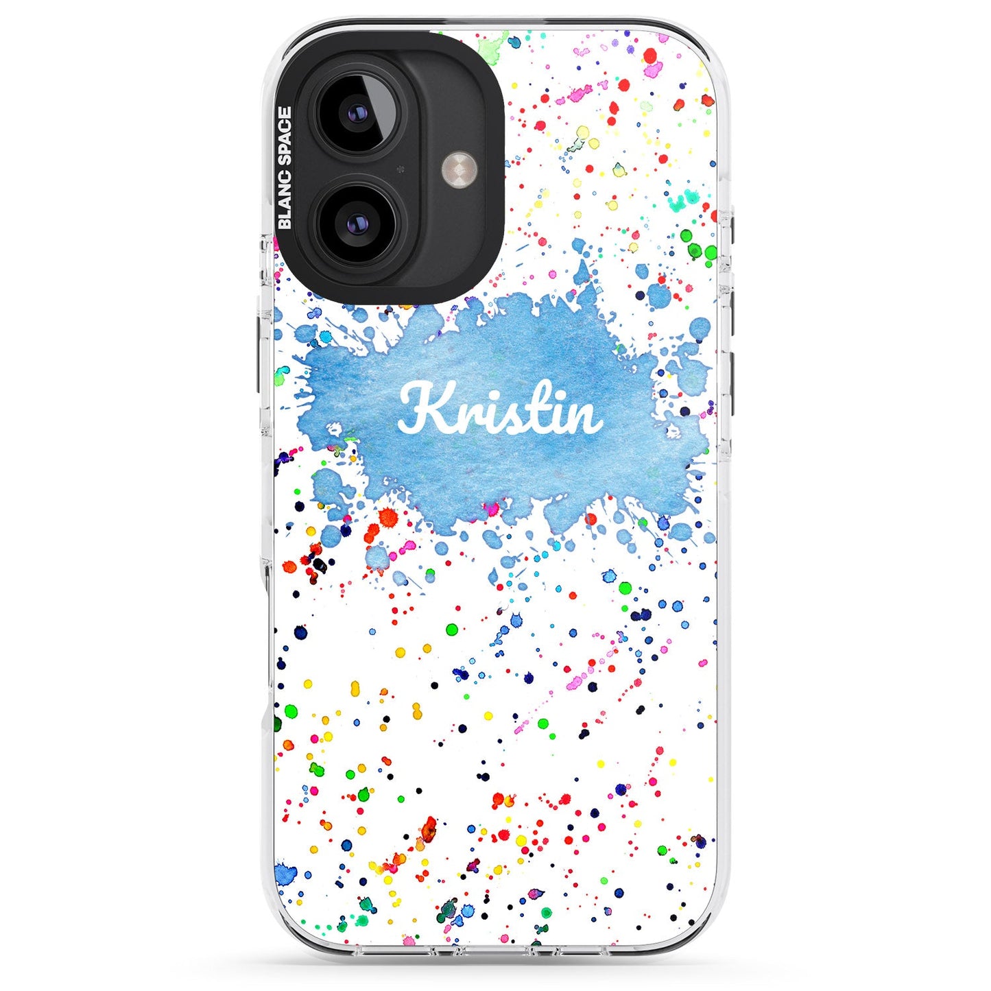 Personalised Rainbow Splatter Name