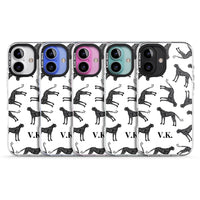 Personalised Black & White Cheetah Pattern
