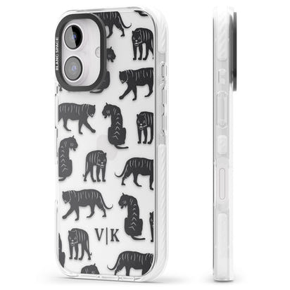 Personalised Tiger Silhouettes