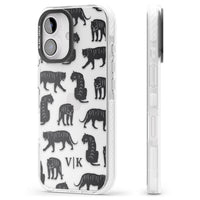 Personalised Tiger Silhouettes