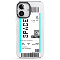 Personalised Space Travel Ticket