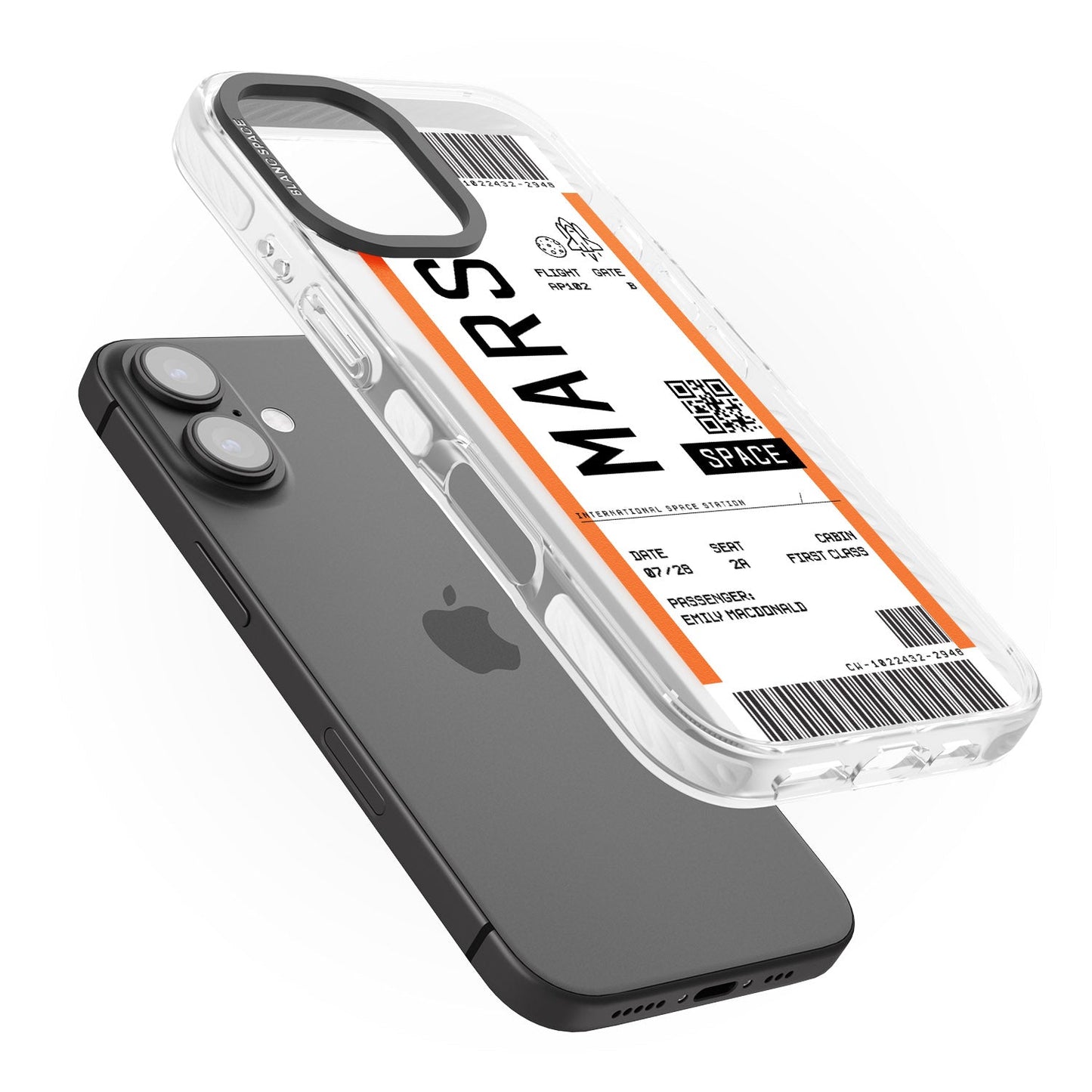 Personalised Mars Travel Ticket