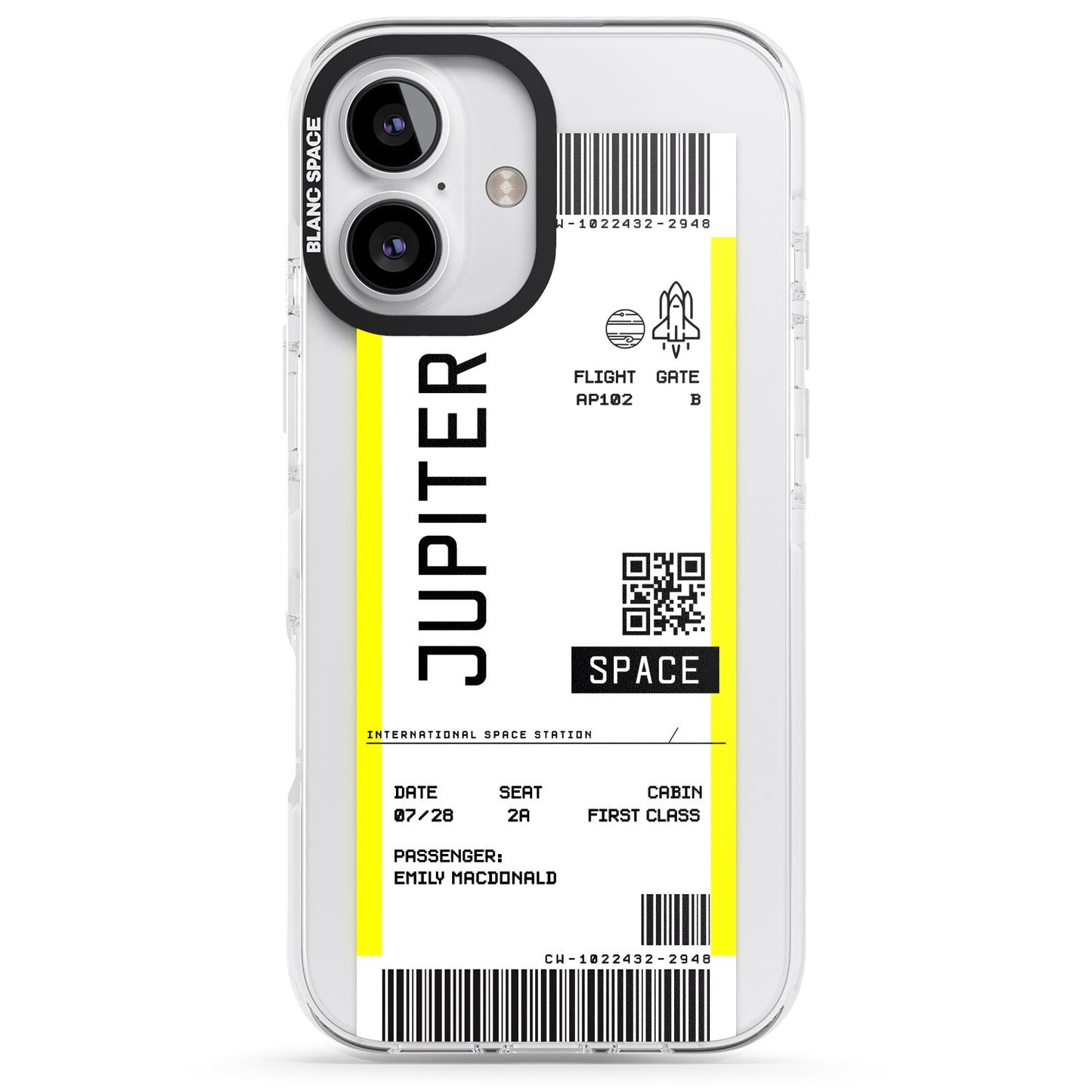 Personalised Jupiter Travel Ticket