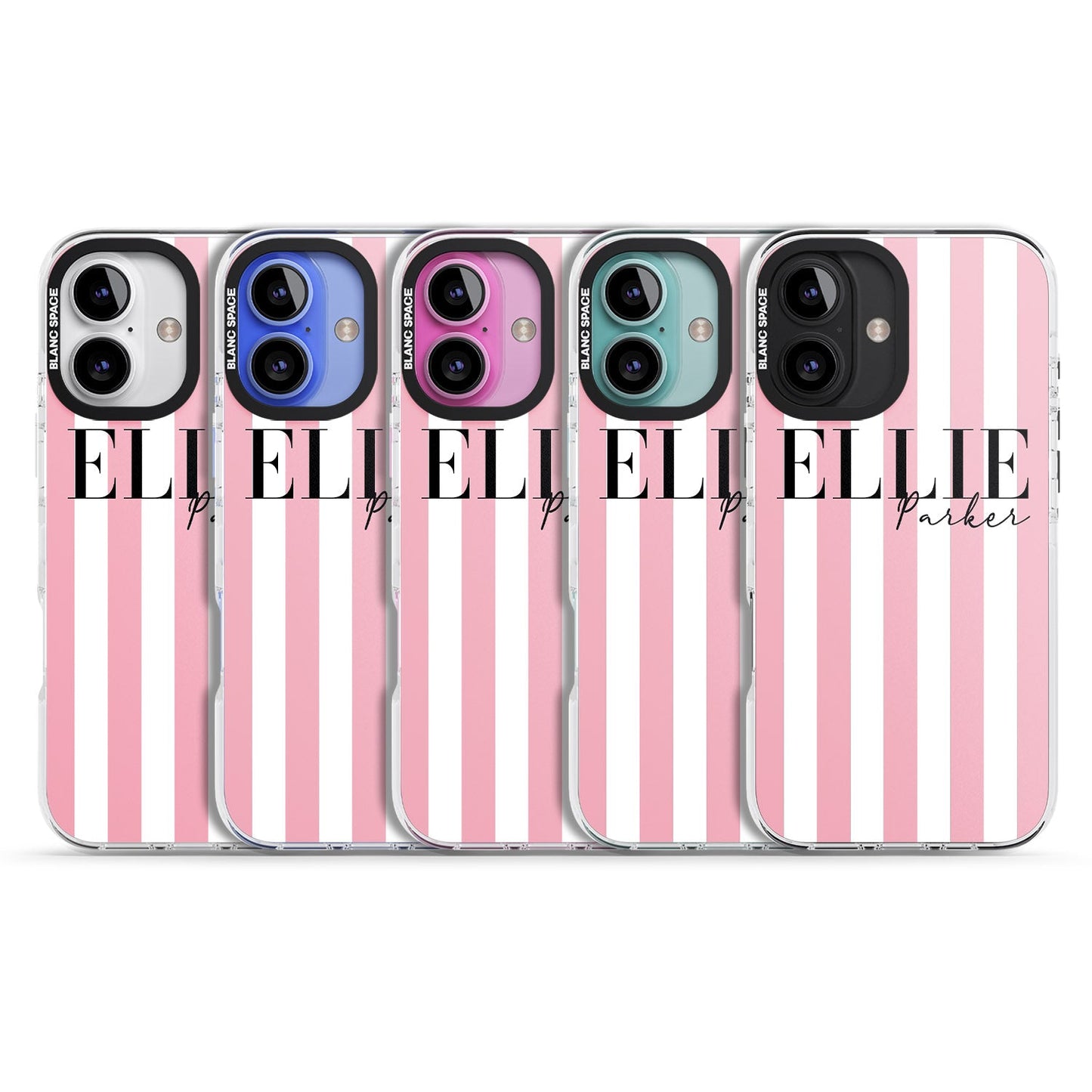 Personalised Pink Stripes