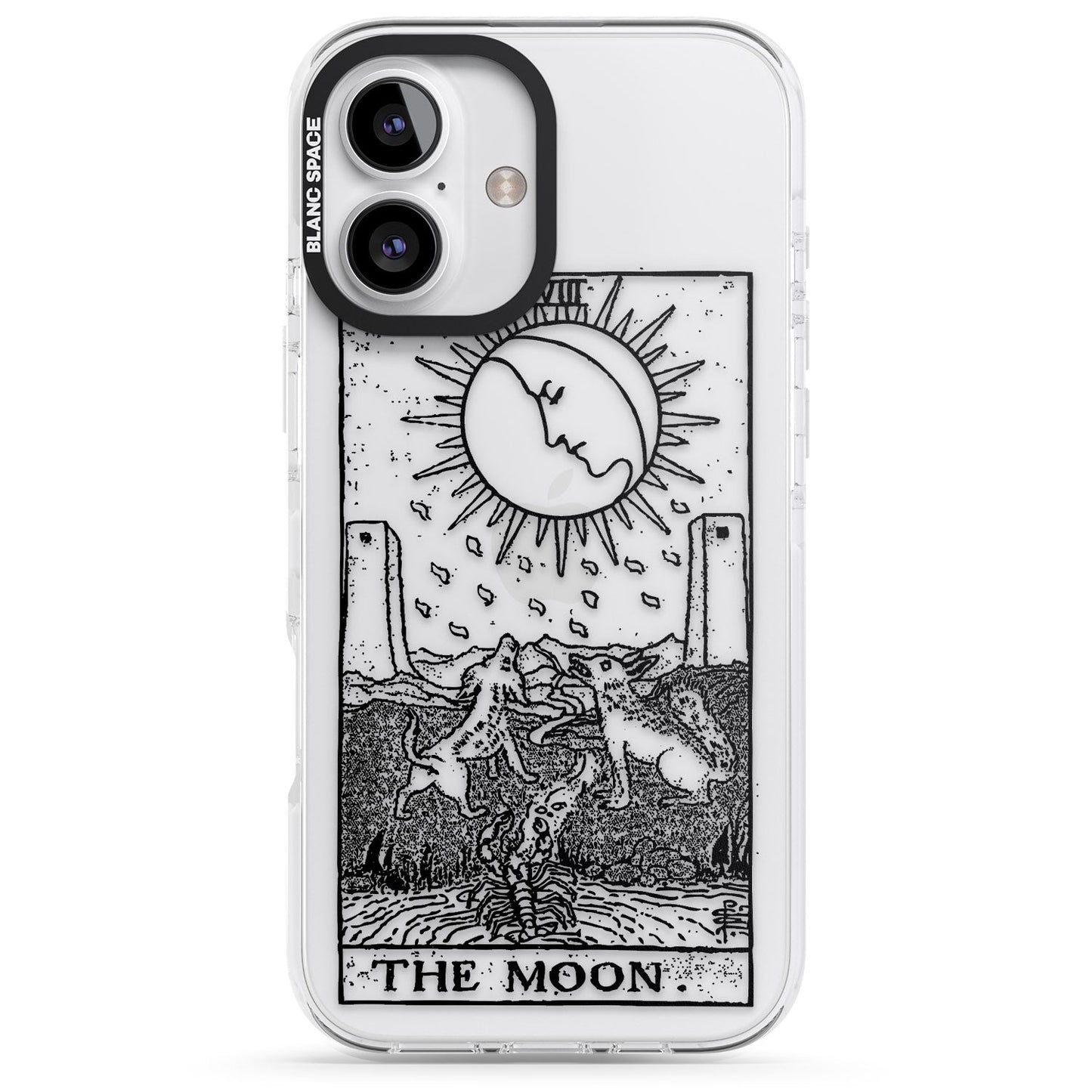 Personalised The Moon Tarot Card (Clear)