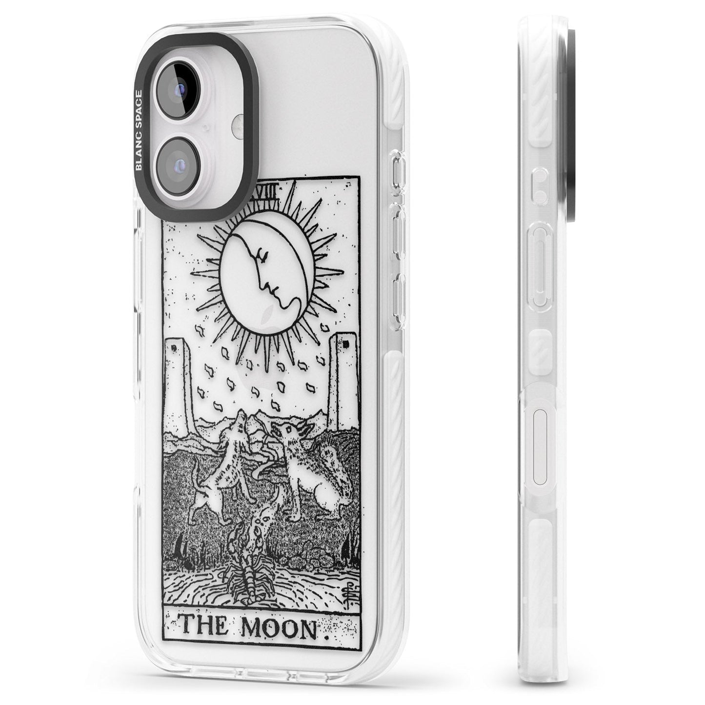Personalised The Moon Tarot Card (Clear)