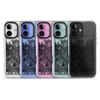 Personalisierte Tarotkarte „Die Kaiserin“ (Transparent)