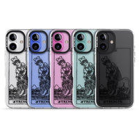 Personalisierte Stärke-Tarotkarte (Transparent)