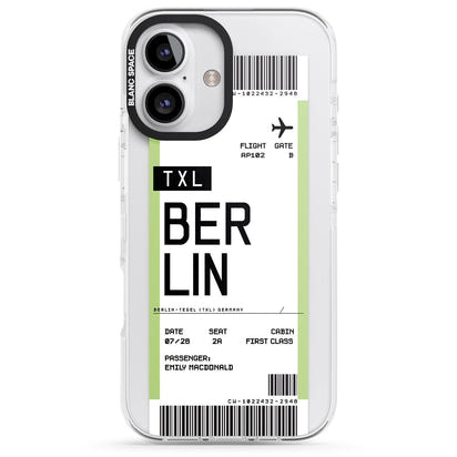 Personalised Berlin Boarding Pass