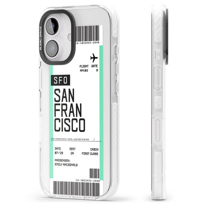 Personalised San Francisco Boarding Pass