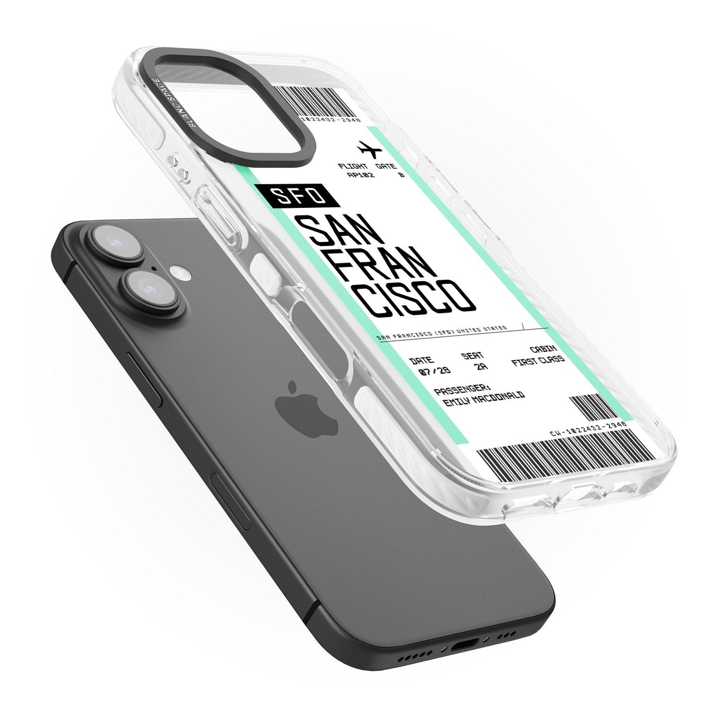 Personalised San Francisco Boarding Pass