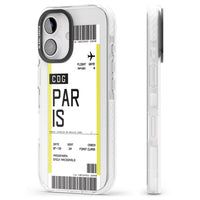 Personalised Paris Boarding Pass