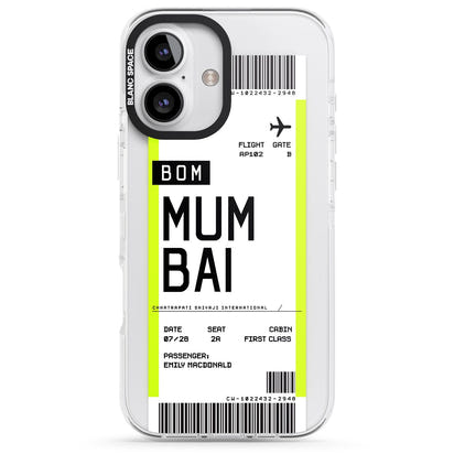 Personalised Mumbai Boarding Pass