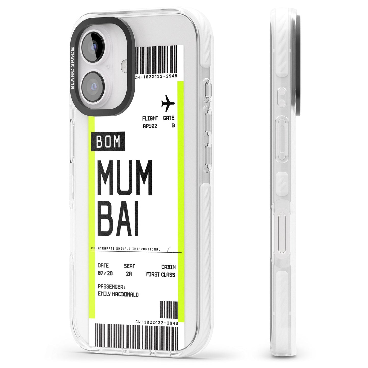 Personalised Mumbai Boarding Pass