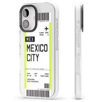 Carte d'embarquement personnalisée pour Mexico