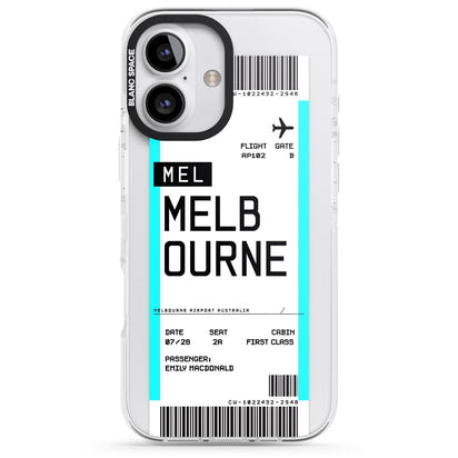 Personalised Melbourne Boarding Pass