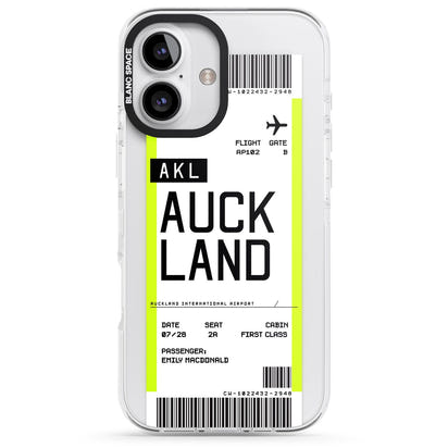 Personalised Auckland Boarding Pass