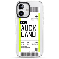 Personalised Auckland Boarding Pass