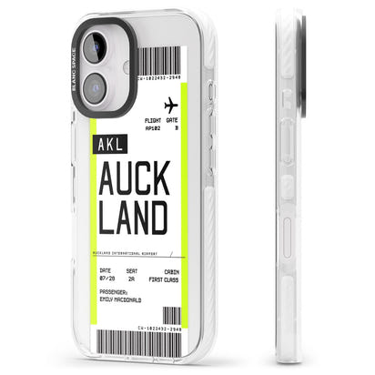 Personalised Auckland Boarding Pass